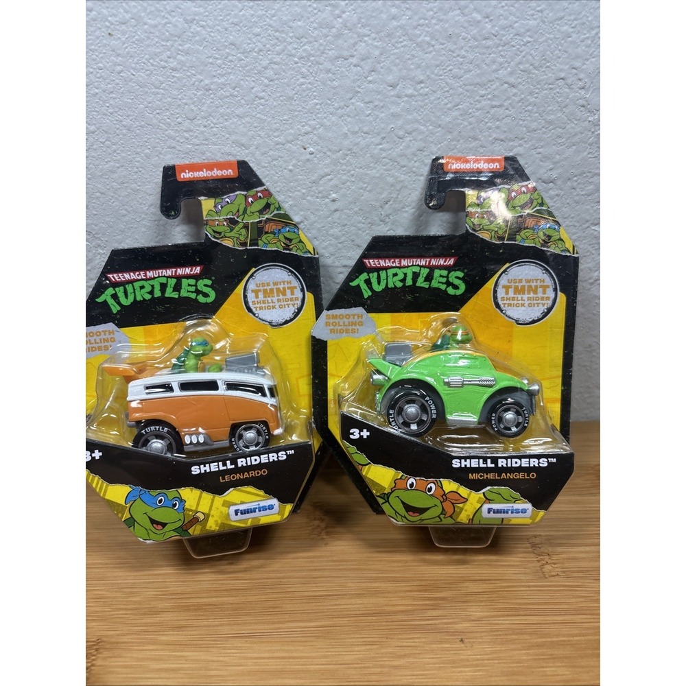 New TMNT Teenage Mutant Ninja Turtles Shell Racers -2 Vehicles